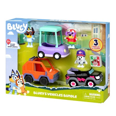 Bluey's Vehicles Bundle 3pk