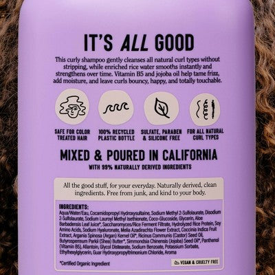 California Naturals Dream Curl Shampoo - 16.5 fl oz