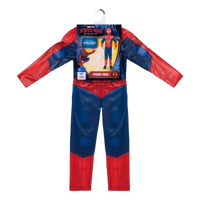 Marvel Kids' Spider-Man Classic Costume Apparel Set S (LOCAL PICKUP ONLY)