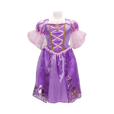 Disney Princess Majestic Rapunzel Dress with Pascal Shoulder Plush Friend