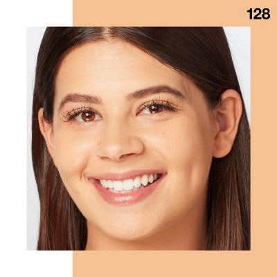 Maybelline Fit Me Dewy + Smooth Foundation SPF 18 - 128 Warm Nude - 1 fl oz