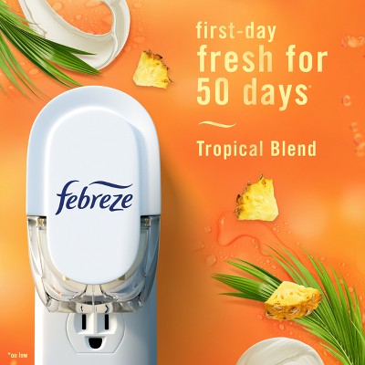 Febreze Luxe Plug Dual Air Freshener Refills - Tropical Blend - 1.75 fl oz/2ct