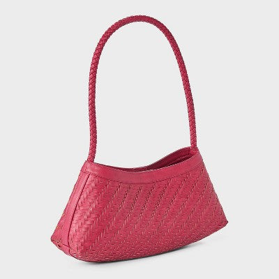 Woven Shoulder Bag - A New Day Red
