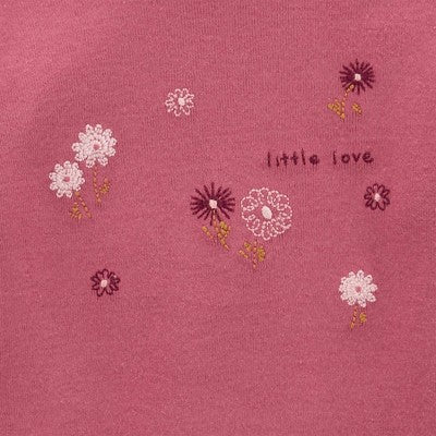 Carter's Just One You Baby Girls' 3pk Long Sleeve Bodysuit - Dark Pink 3M