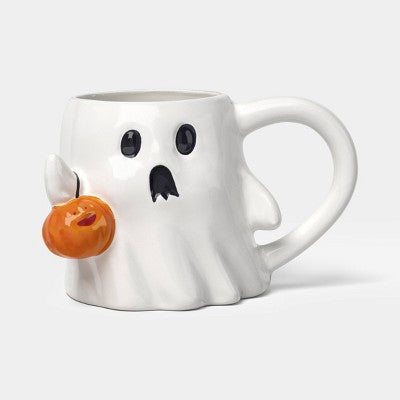 13 fl oz Stoneware Ghostie Figural Mug - Hyde and EEK! Boutique
