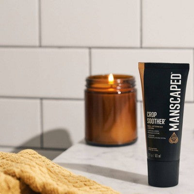 MANSCAPED Crop Soother Groin Grooming Soothing Relief Aftershave Lotion - 2 fl oz