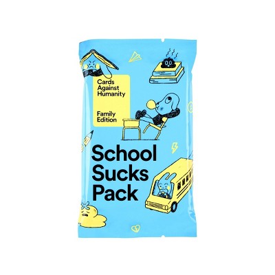 Cards Against Humanity Family Edition: School Sucks Pack * Mini Expansion for the Game