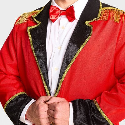 Adult Ringleader Halloween Costume Jacket - Hyde and EEK! Boutique Red M