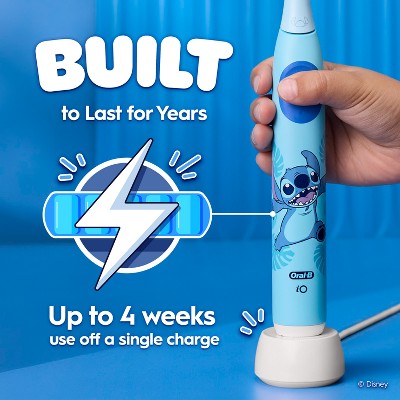 Oral-B iO Kids Limited Rechargeable Electric Powered Toothbrush - Stitch