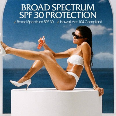 Vacation Sunscreen Orange Gelee Spray Oil - SPF 30 - 5 fl oz: Whole Body Application, Scented, Octocrylene