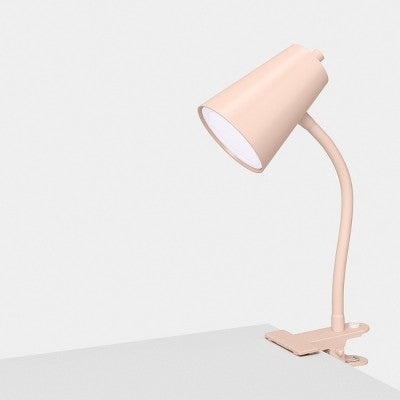 Clip Light with Silicone Sleeve Pink Metal - Room Essentials