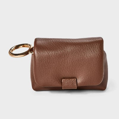 Mini Sophie Clip-on Pouch - A New Day Brown