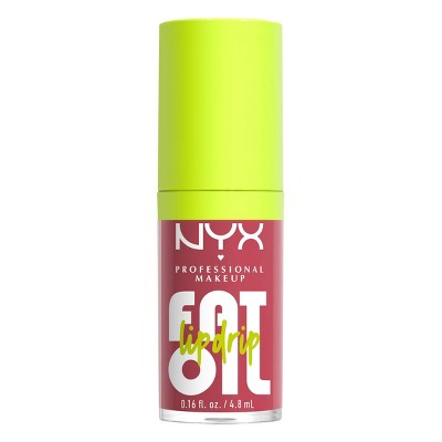NYX Professional Makeup Fat Oil Lip Drip Lip Gloss - Chillin Like A Villain - 0.16 fl oz