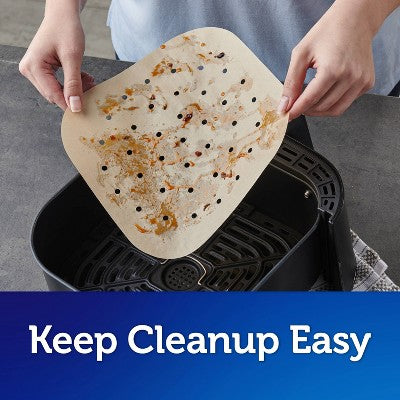 Reynolds Kitchens Unbleached Parchment Air Fryer Liners - 30ct/16.875sq ft