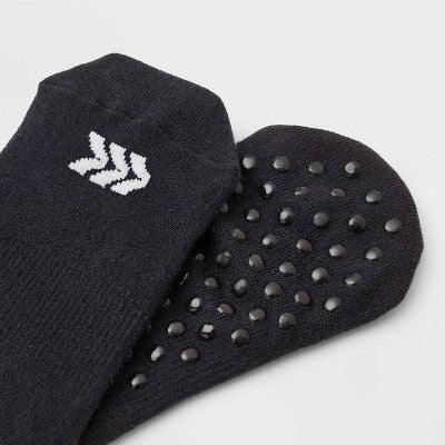 Varsity Stripe Yoga Crew Sock - Black - All in Motion