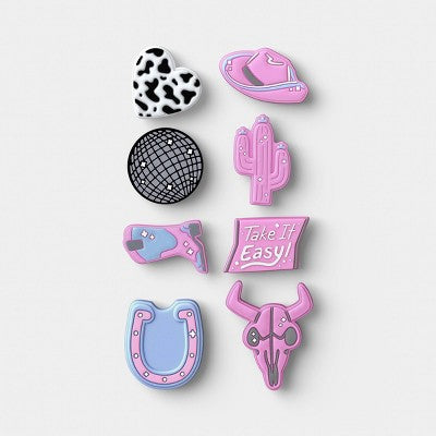 8pk Phone Charms Western - heyday