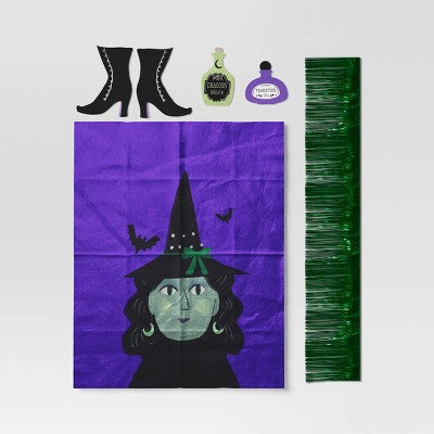 Trunk or Treat Witch Halloween Decorating Kit 7pc - Hyde and EEK! Boutique