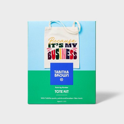 DIY Paint by Numbers Tote Bag - Tabitha Brown for Target (LOCAL PICKUP ONLY)