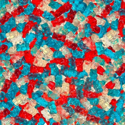 HARIBO Goldbears Gummy Candy Red, White and Blue Share Size - 9oz
