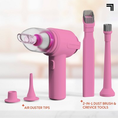 Sharper Image Dual Air Cordless Vacuum and Blower Pink
