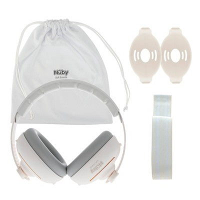 Nuby Soft Sounds 2-in-1 Noise Cancelling Protective Earmuffs