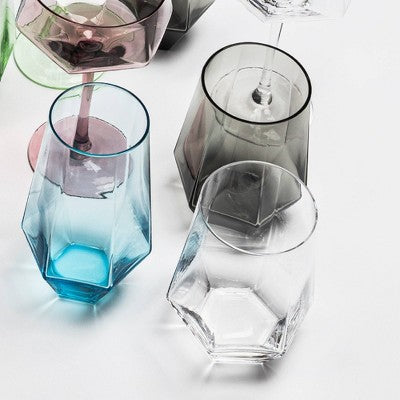 over&back 18 fl oz Facet Tall Tumbler Clear