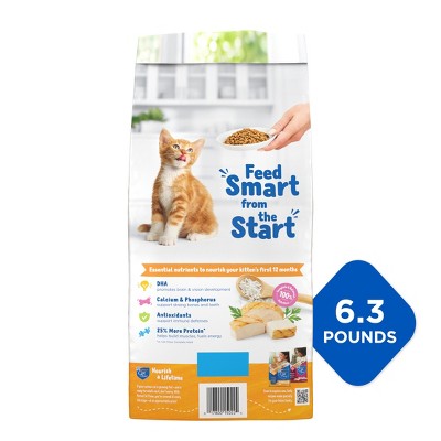 Purina Kitten Chow Nurture Kitten Muscle & Brain DevelopmentChicken Flavor Dry Cat Food - 6.3lbs
