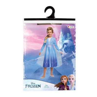 Disney Frozen 2 Elsa Kids' Halloween Costume Dress XS (3T-4T): Toddler Fairytale Polyester Apparel