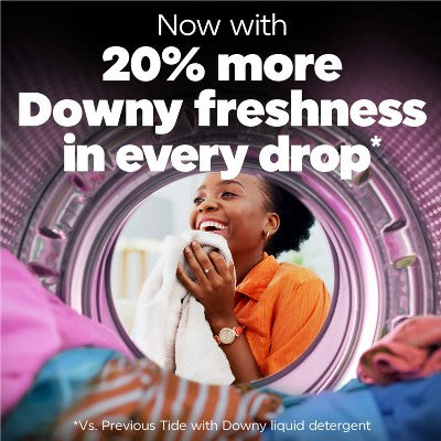 Tide + Downy April Fresh HE Concentrated Liquid Laundry Detergent 83 Loads - 117 fl oz