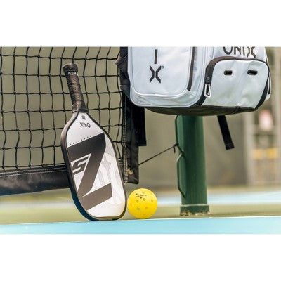Onix 15.5'' Z5 Wide Body Pickleball Paddle - White: Graphite Core, 8.2 oz, 4" Grip