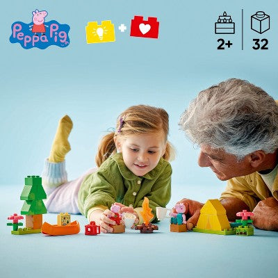 LEGO DUPLO Peppa Pig Camping Trip Building Toy 10452