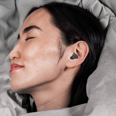 Loop Dream Earplugs for Deep Sleep, Napping and Snoring - Black