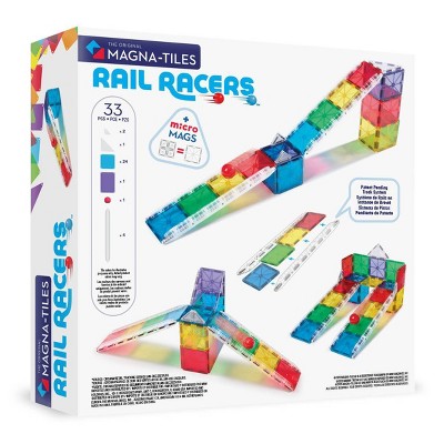 MAGNA-TILES Rail Racers Magnetic Building Set