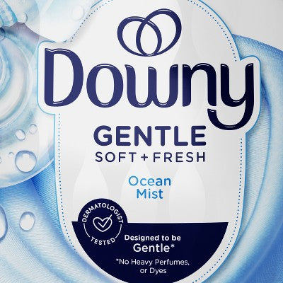 Downy Ocean Mist Liquid Fabric Softener - 93oz