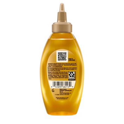OGX Mirror Shine + Argan Oil Smoothing Pre-Wash Hair Gloss - 4 fl oz: Damage Repair, All Hair Types, Liquid Form