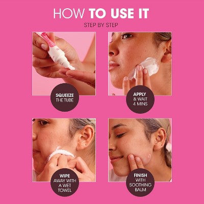 Nad's Gentle & Soothing Facial Hair Removal For Women 0.99 oz