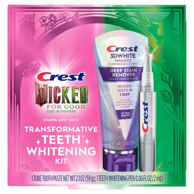 Crest Wicked Deep Stain Remover Toothpaste and 3D Whitening Pen EXP 4/27