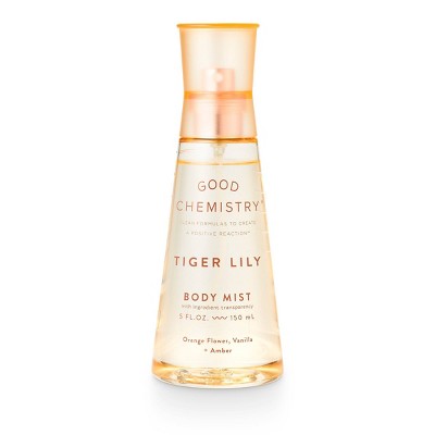 Good Chemistry Women's Body Mist Fragrance Spray - Tiger Lily - 5.07 fl oz