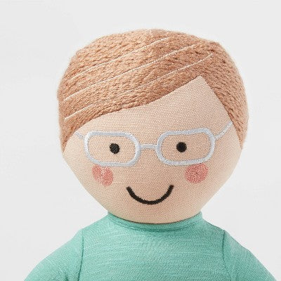 Decorative Kids' Pillow Pal Green - Pillowfort: Novelty Plush Throw Pillow, Recycled Polyester, OEKO-TEX Certified