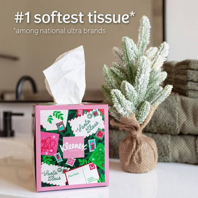 Kleenex Holiday Ultra Soft Facial Tissue - 4pk/240ct
