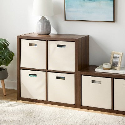 13" 4 Cube Walnut - Brightroom (LOCAL PICKUP ONLY)