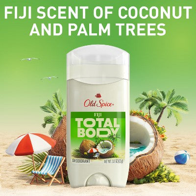 Old Spice Whole Body Deodorant for Men - Fiji - 3oz