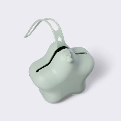 Silicone Paci Pod - Star - Green - Cloud Island: BPA-Free