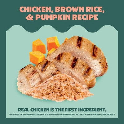 Animal Love High Protein Dry Dog Food with Real Chicken Brown Rice and Pumpkin - 5lbs