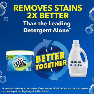 OxiClean Versatile Stain Remover Free Powder - 3lbs