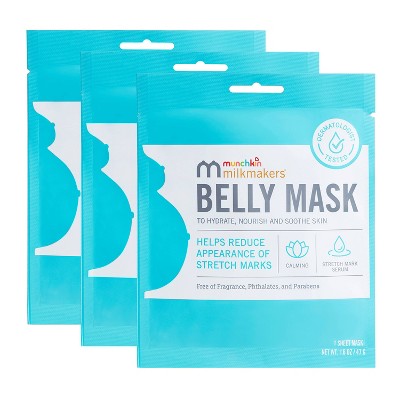 Munchkin Milkmakers SINGLE Belly Mask for Pregnancy Skin Care & Stretch Marks
