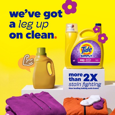Tide Simply Berry Blossom Liquid Laundry Detergent - 182 fl oz