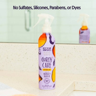 Not Your Mother's Kids' Curl Detangler Spray with Tear-Free Formula - 8 fl oz