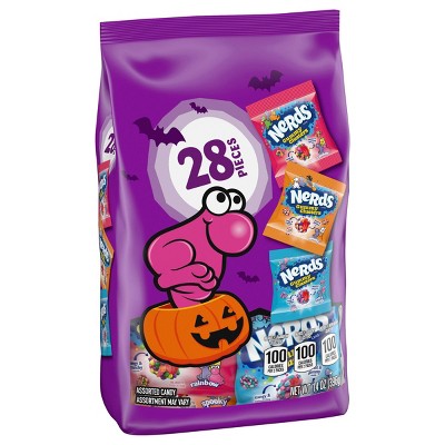 Nerds Clusters Halloween Variety Mix Gummy Candy - 14oz/28ct- BB: 02/2026
