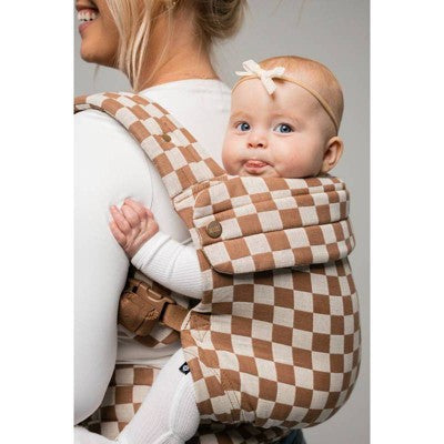 Mabe The Monarch Soft Baby Carrier - 2 Months & Up - Mocha Check
